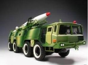 china df-11 ballistic missile launcher 43T-0001 Модель 1:43
