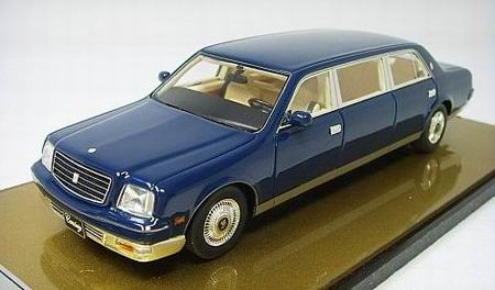 toyota century royal/president limousine - blue TCRB Модель 1:43