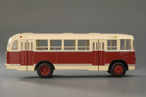 Автобус 158В - бежевый/бордовый 04001B-43 Модель 1:43