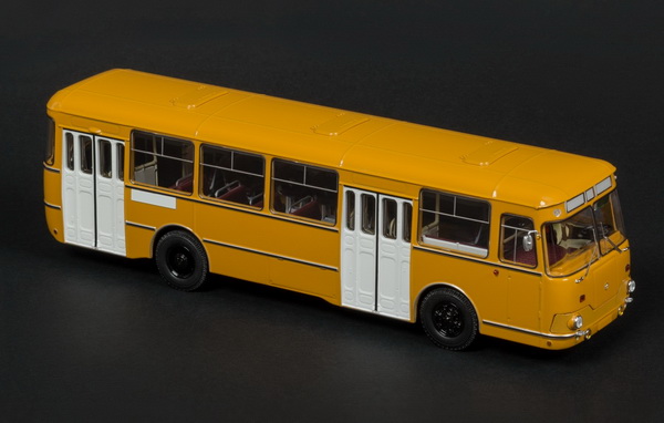 677М автобус городской - охра 04018C Модель 1:43