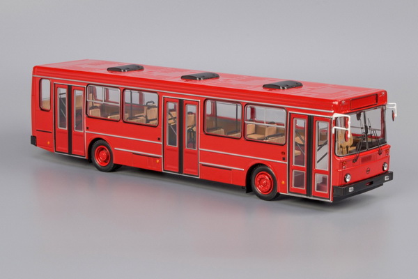 Автобус5256 - красный 04012F Модель 1:43