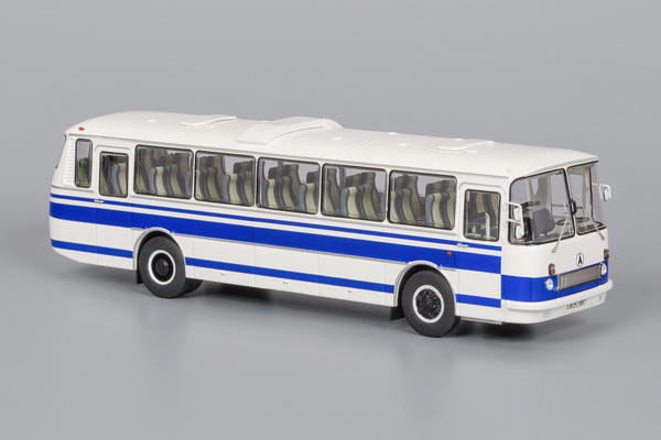 Модель 1:43 ЛАЗ-699Р - белый/синий