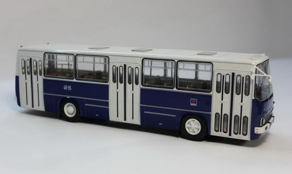 Модель 1:43 Ikarus 260 / Икарус 260 Венгрия - синий/белый
