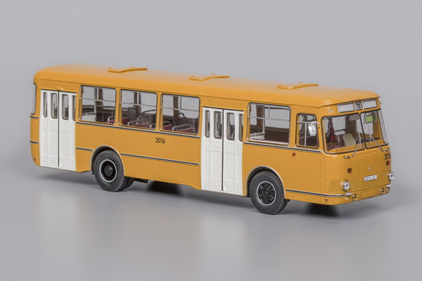 Модель 1:43 677М автобус Ленинградский (1978) - охра (L.E.135pcs)