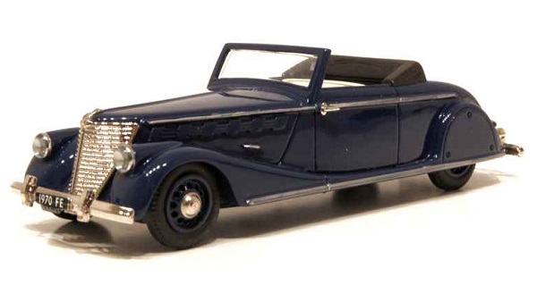renault suprastella cabrio 1939 dark blue 1056-1 Модель 1:43