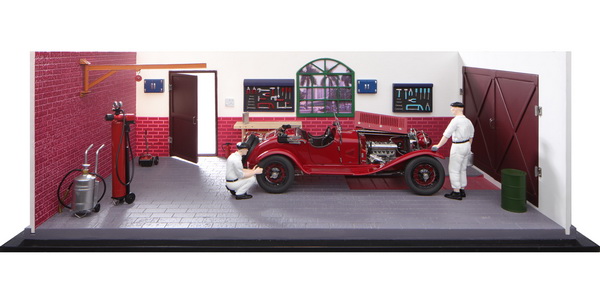 alfa romeo 6c 1750 gs classic garage (l.e.200pcs) A-015 Модель 1:18
