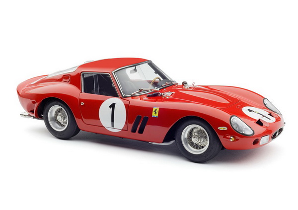 Модель 1:18 Ferrari 250 GTO #1 LHD Ch. #3987 Winner 1000km Paris, Montlhery 1962 P. Rodriguez, R. Rodriguez