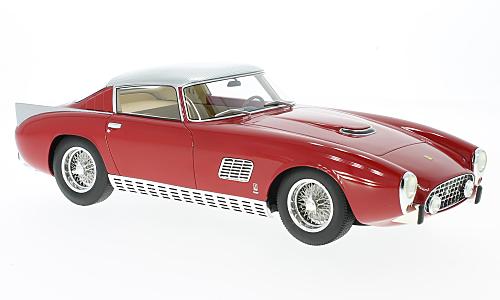 ferrari 410 superamerica scaglietti coupe - red/silver 214507 Модель 1:18