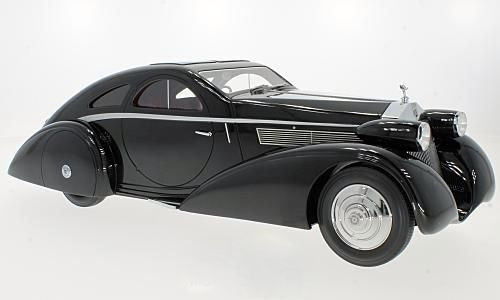 rolls-royce phantom i jonckheere coupe - black 223335 Модель 1:18