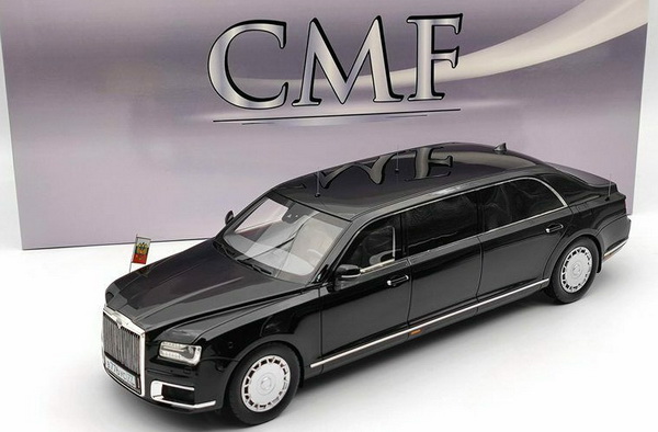 aurus senat l700 limousine - black (l.e.300pcs) CMF18140 Модель 1:18