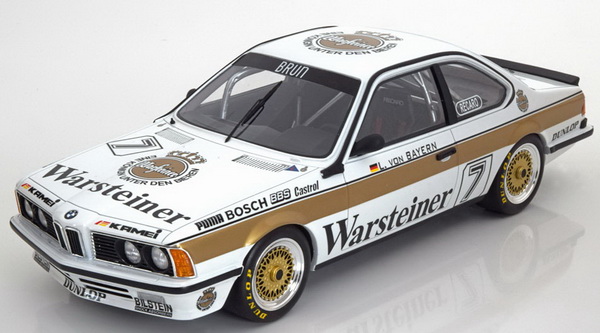 Модель 1:18 BMW 635 CSi №7 «Warsteiner» DPM (Leopold Prinz von Bayern)