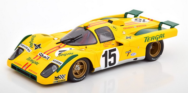 Ferrari 512 M №15 24h Le Mans (Vaccarella - Juncadella) CMR018 Модель 1:18