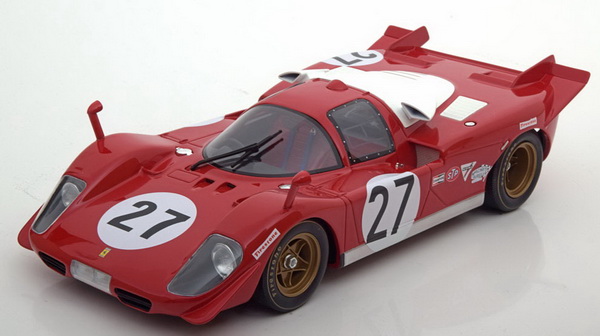 Модель 1:18 Ferrari 512 S №27 24h Daytona (Ickx - Schetty)
