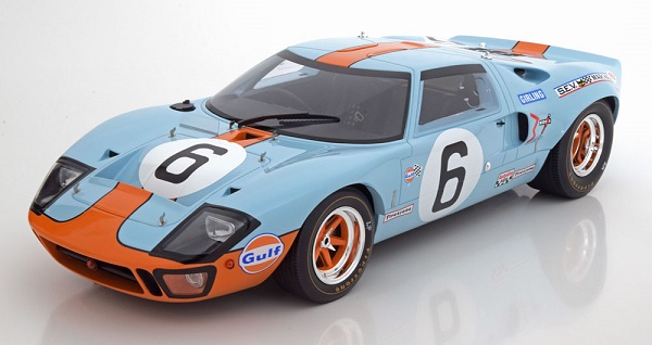 Модель 1:12 Ford GT40 №6 «Gulf» Winner 24h Le Mans (Jacques Bernard «Jacky» Ickx - Oliver)