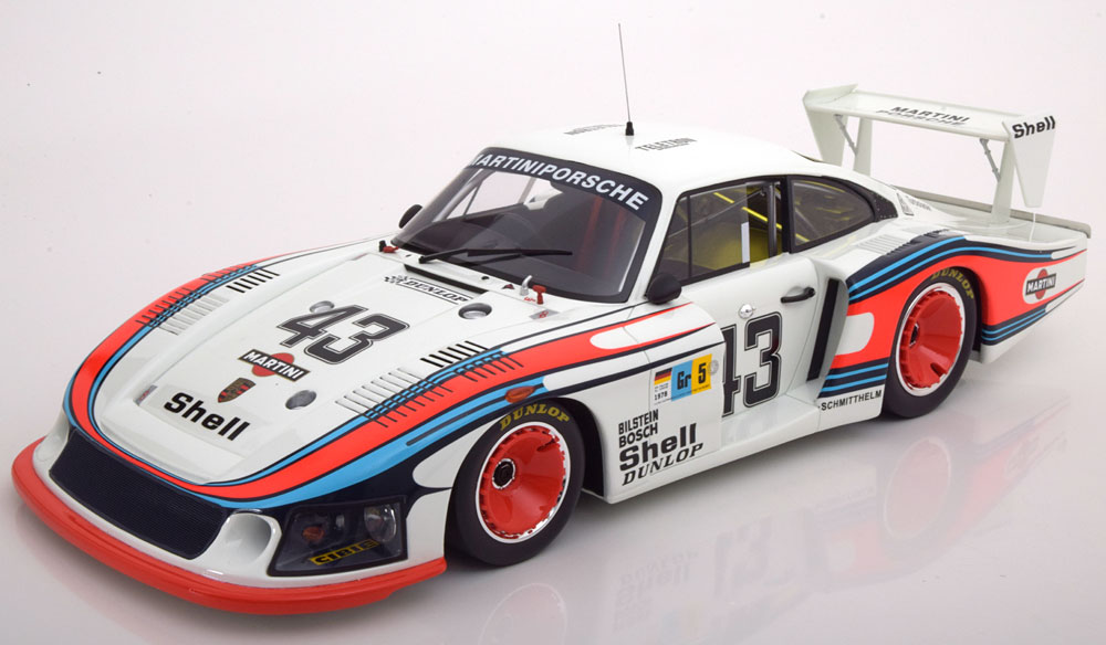 Модель 1:12 Porsche 935/78 «Moby Dick» №43 «Martini» 24h Le Mans (Rolf Stommelen - Manfred Schurti)