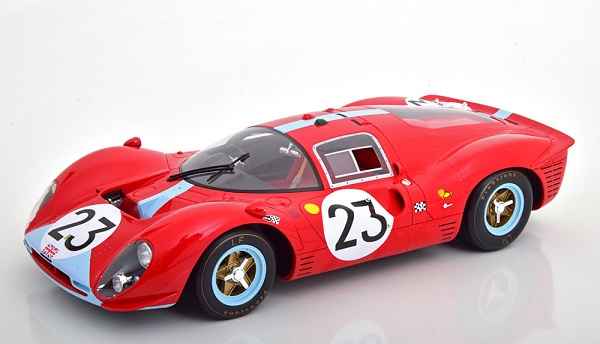 Ferrari 412 P №23 24h Le Mans (Richard Attwood - Piers Courage) CMR12008 Модель 1:12