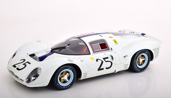 Модель 1:12 Ferrari 412 P NART №25 24h Le Mans (Rodriguez - Baghetti)