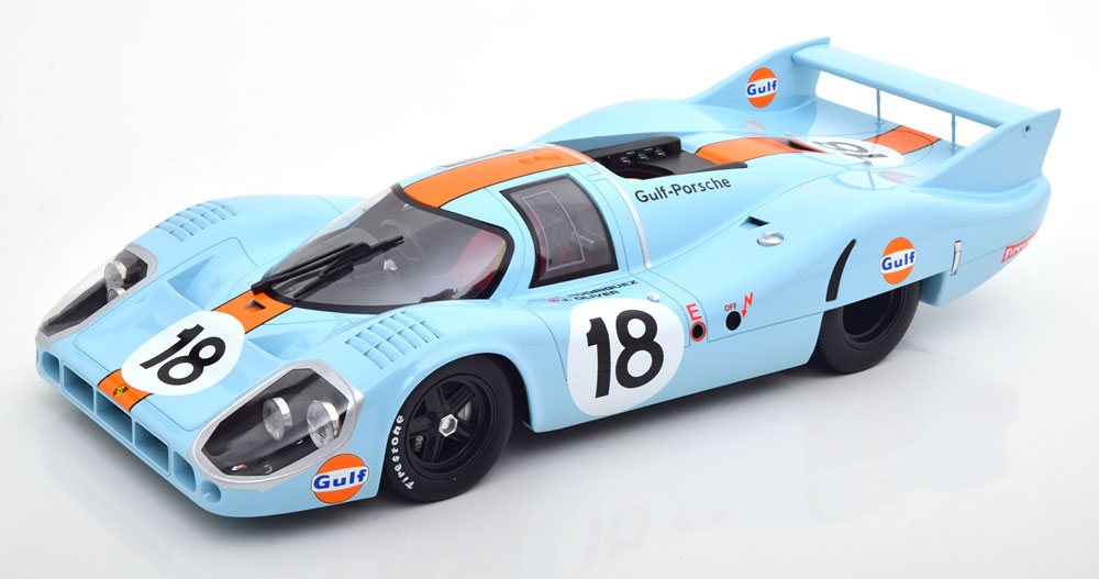 Модель 1:12 Porsche 917LH №18 «Gulf» 24h Le Mans (Rodriguez - Oliver)