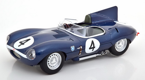Модель 1:18 Jaguar D-type Short Nose №4 Winner 24h Le Mans (Ninian Sanderson - Ron Flockhart)