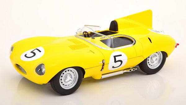 Модель 1:18 Jaguar D-type Short Nose №5 24h Le Mans (Jacques Swaters - Freddy Rousselle)
