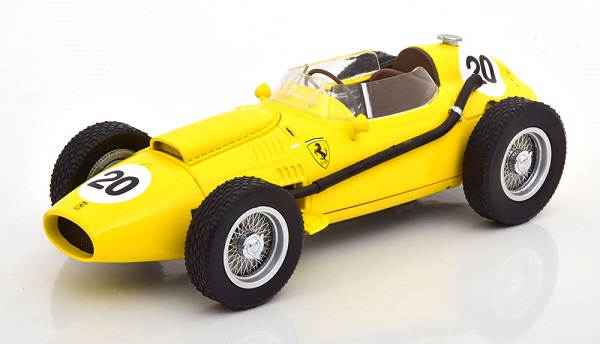 Модель 1:18 Ferrari Dino 246 №20 GP Belgium (Olivier Gendebien) - yellow
