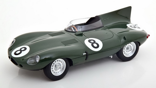 Модель 1:18 Jaguar D-Type Longnose №8, 24h Le Mans 1955 Beauman/Dewis