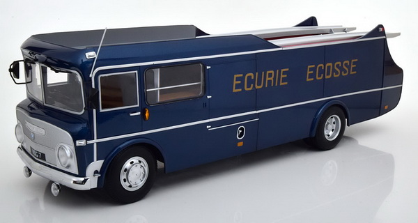 Модель 1:18 Commer TS3 Transporter Ecurie Ecosse - blue