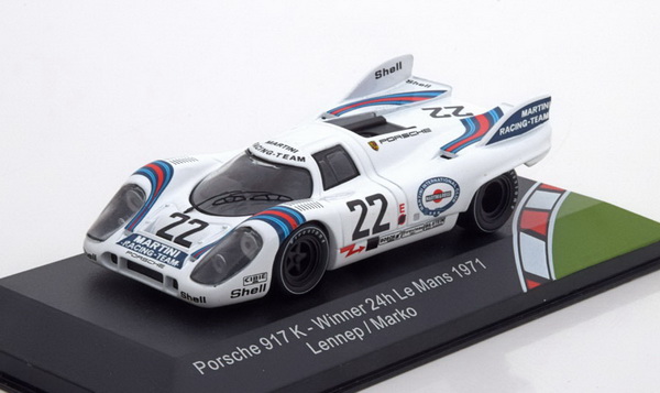 Модель 1:43 Porsche 917 K №22 «Martini» Winner 24h Le Mans (Gijs van Lennep - Helmut Marko)