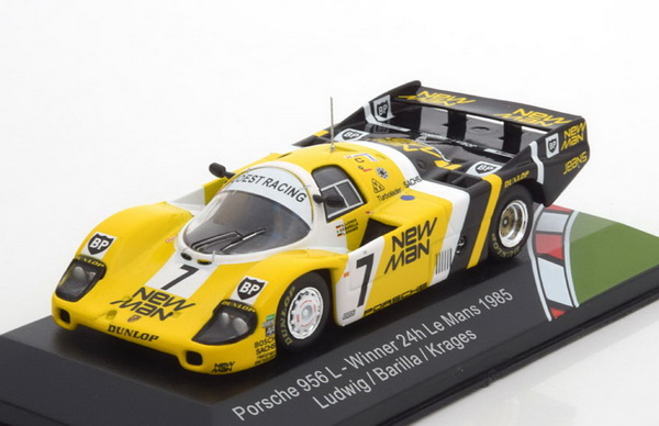 Модель 1:43 Porsche 956 L №7 «New Man» Winner 24h Le Mans (Klaus Ludwig - Paolo Barilla - Krages)
