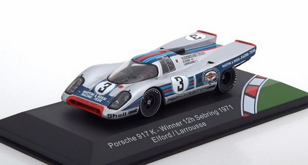 Модель 1:43 Porsche 917 K №3 «Martini» Winner 12h Sebring (Vic Elford - Gerard Larrousse)