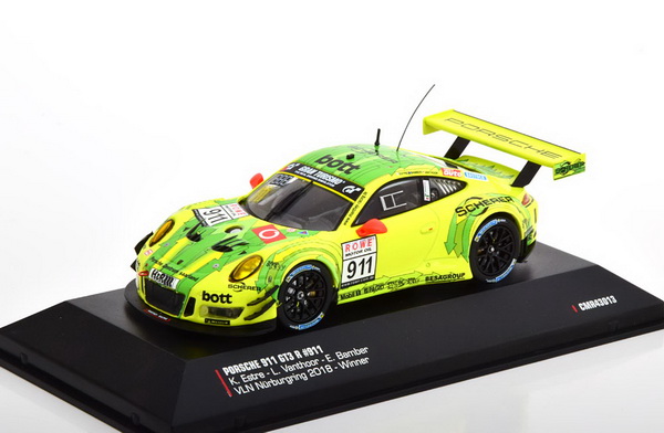Модель 1:43 Porsche 911 (991) GT3 R №911 Winner ADAC Westfalenfahrt Nurburgring (K.Estre - L.Vanthoor - E.Bambe)