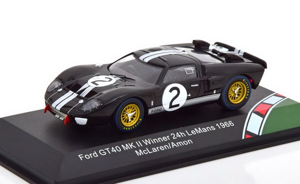 Ford GT40 Mk II №2 Winner 24h Le Mans (Bruce Leslie McLaren - Chris Amon) CMR43054 Модель 1:43