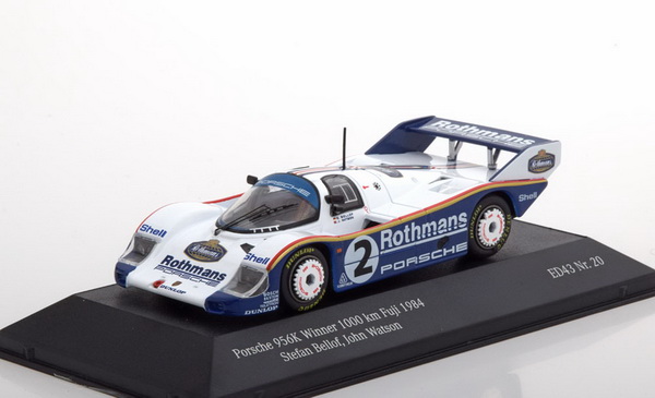 Модель 1:43 Porsche 956K №2 «Rothmans» Winner 1000km Fuji (Stefan Bellof - J.Watson)
