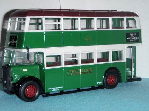 daimler cw utility bus - greenline london transport CG35201 Модель 1:50