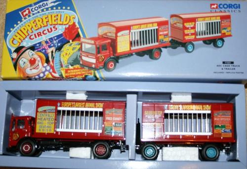 AEC CAGE Truck & Trailer «Chipperfields Circus»