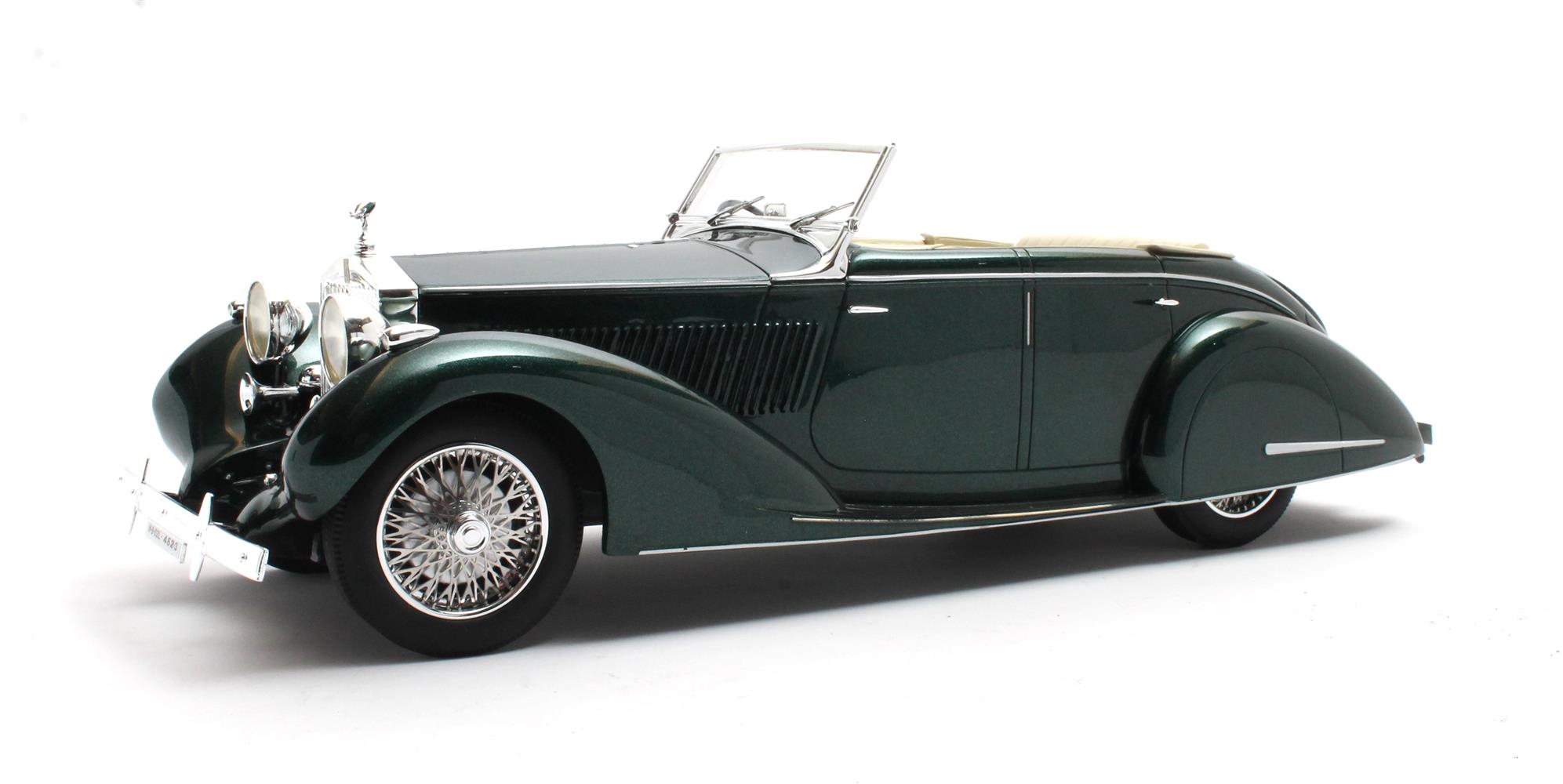 Модель 1:18 Rolls-Royce 25-30 Gurney Nutting All Weather Tourer - 1937 - Green