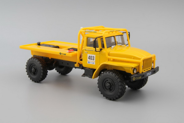 Модель 1:43 Уральский грузовик-43206 Ралли, Автолегенды СССР Грузовики. Спецвыпуск 5