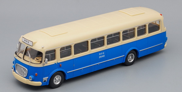 jelcz 272 mex, blue / beige B-899B Модель 1:43