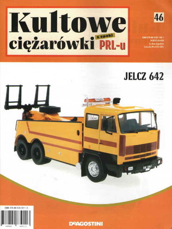Модель 1:43 JELCZ 642, Kultowe Ciezarowki PRL-u 46