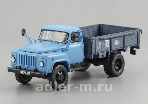 Модель 52-04 бортовой - синий / -52-04 - blue 105203 Модель 1:43
