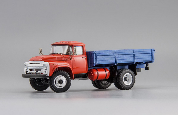 Модель 1:43 ЗиЛ-138 Автоэкспорт - красный/синий