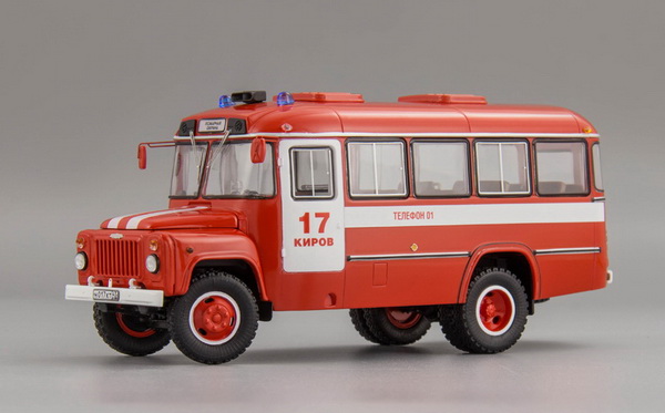 Модель 1:43 3270 - 1989, Пожарная Охрана г. Киров (L.E.144pcs)