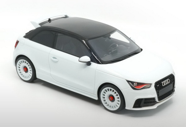 Модель 1:18 Audi A1 quattro 2012, Classy White Metallic