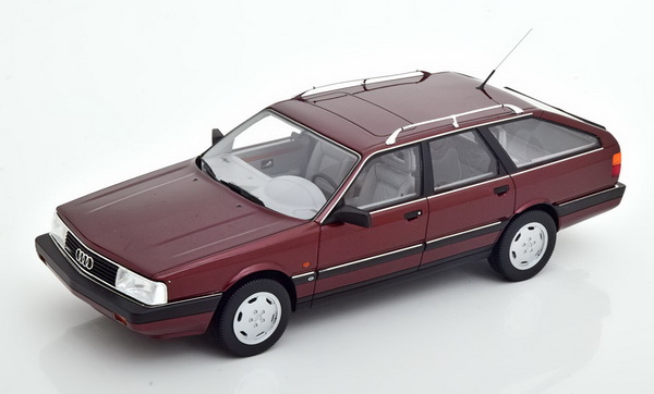 Audi 200 20V Avant 1991 - dark red met. DNA000119 Модель 1:18
