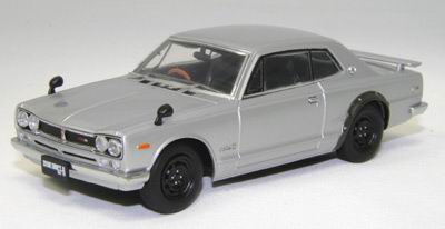 Модель 1:43 Nissan Skyline GT-R KPGC10 71 silver