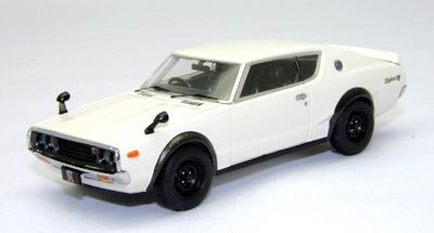 Модель 1:43 Nissan Skyline GT-R KPGC110 - white