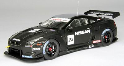 Модель 1:43 Nissan R35 GT-R FIA GT 09 test car №23