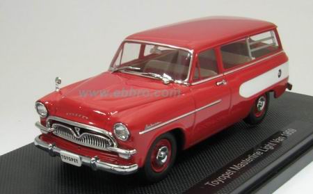 Модель 1:43 Toyopet Masterline Light Van (универсал) - red/white