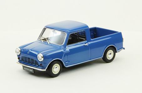 austin mini 1/4 ton pickup - blue 44564 Модель 1:43