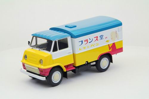 toyoace sk20 panel van - yellow/white/blue 44570 Модель 1:43